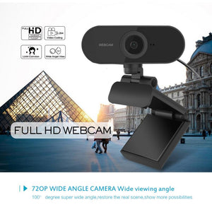Webcam 1080P Auto Focus Built-in Microphone